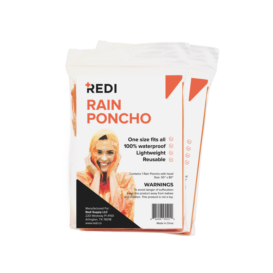 Rain Poncho | 4 Pack